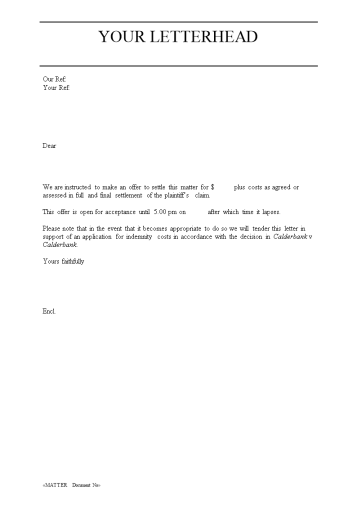 Calderbank Letter Template - fasrperks